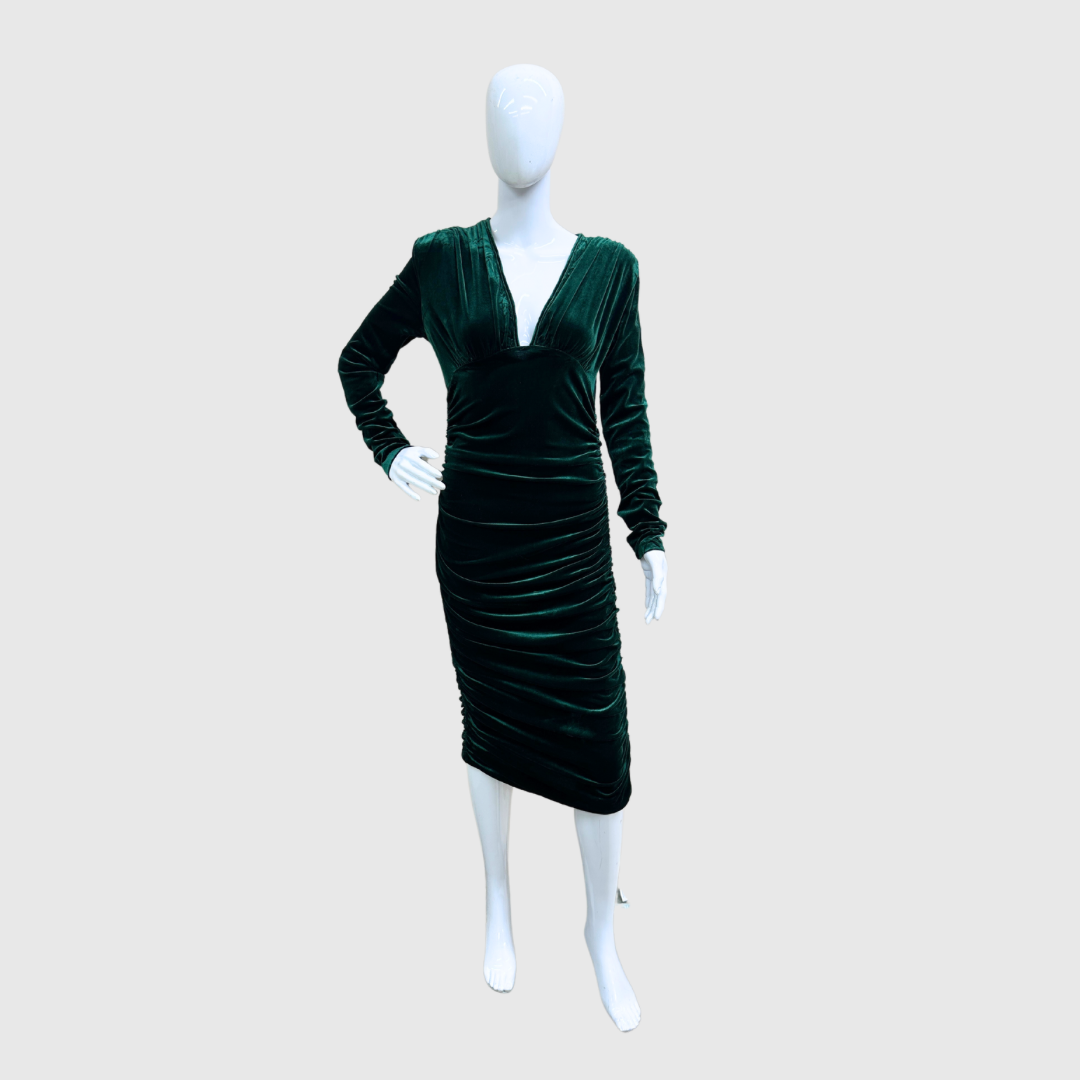 Vestido de tercio pelo