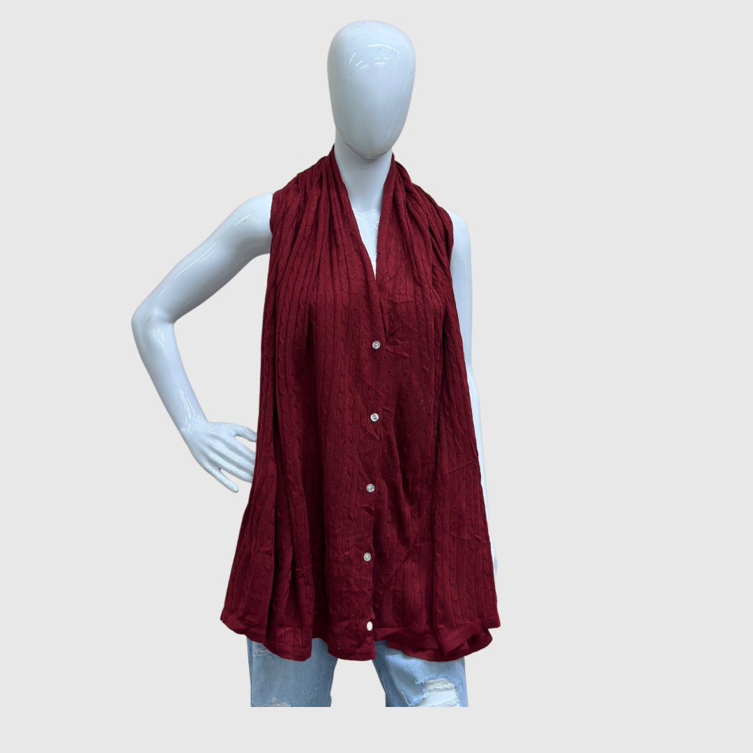 Blazer tejido de crochet