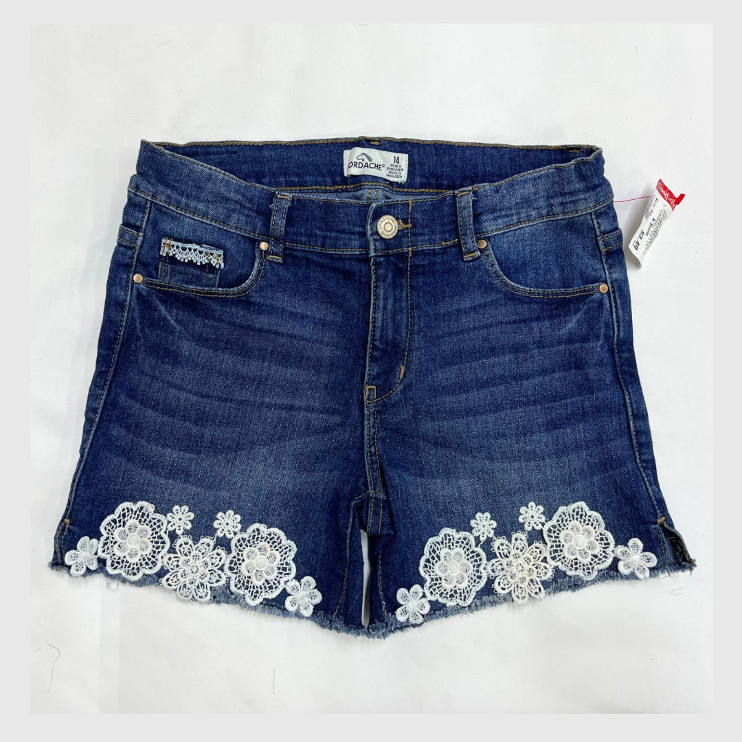 Short jeans de niña