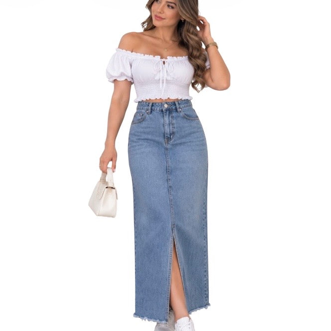 Falda jeans de Dama