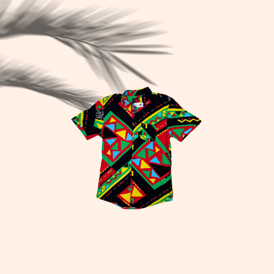 Camisa de tela de caballero