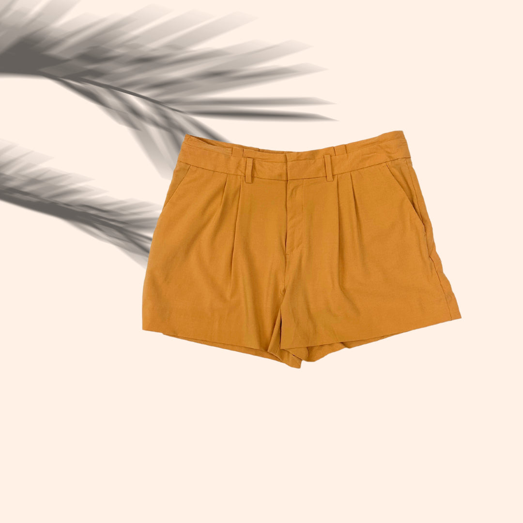 Short de tela de Dama